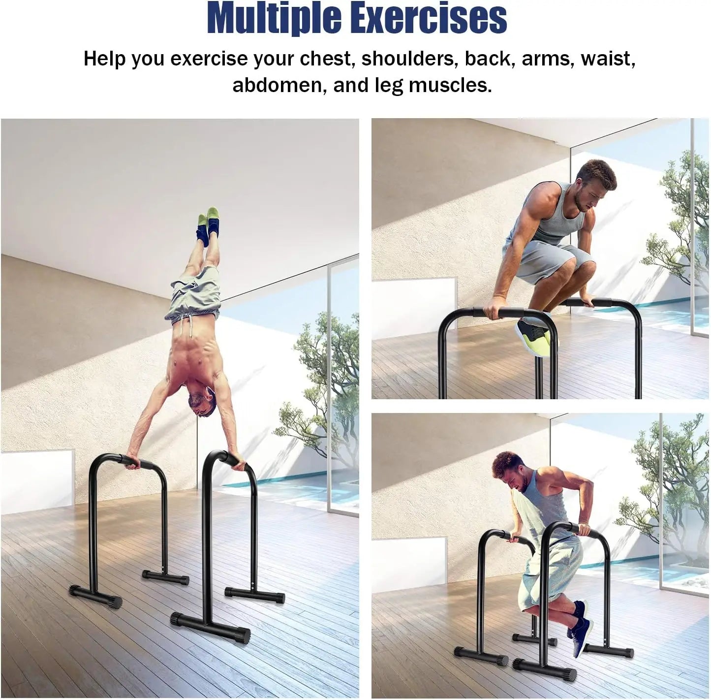 Home Multifunctional Dip Bar Adjustable Dip Bar Calisthenics Dip Bars